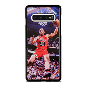 DENNIS RODMAN CHICAGO BULLS NBA Samsung Galaxy S10 Case Cover