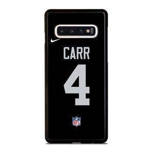 DEREK CARR LAS VEGAS RAIDERS NFL Samsung Galaxy S10 Case Cover DEREK CARR LAS VEGAS RAIDERS NFL Samsung Galaxy S10 Case Cover