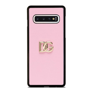 DOLCE AND GABBANA PINK LOGO Samsung Galaxy S10 Case Cover DOLCE AND GABBANA PINK LOGO Samsung Galaxy S10 Case Cover