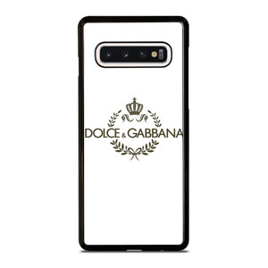 DOLCE AND GABBANA WHITE LOGO Samsung Galaxy S10 Case Cover DOLCE AND GABBANA WHITE LOGO Samsung Galaxy S10 Case Cover