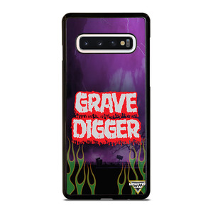 GRAVE DIGGER MONSTER TRUCK Samsung Galaxy S10 Case Cover GRAVE DIGGER MONSTER TRUCK Samsung Galaxy S10 Case Cover
