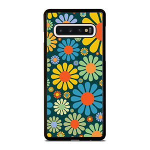 HIPPIE FLOWER PATTERN Samsung Galaxy S10 Case Cover HIPPIE FLOWER PATTERN Samsung Galaxy S10 Case Cover