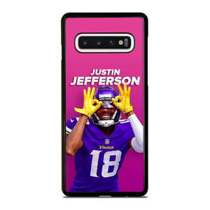 JUSTIN JEFFERSON MINNESOTA VIKINGS Samsung Galaxy S10 Case Cover