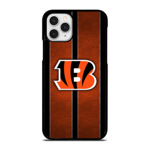 CINCINNATI BENGALS NFL METAL STRIPE iPhone 11 Pro Case Cover CINCINNATI BENGALS NFL METAL STRIPE iPhone 11 Pro Case Cover