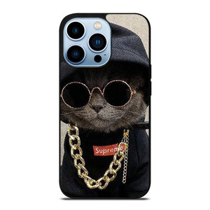 SUPREME SWAG CAT iPhone 13 Pro Max Case Cover