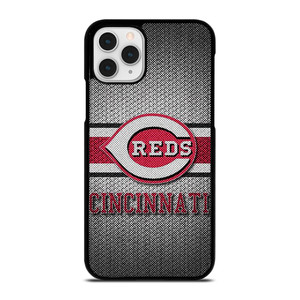 CINCINNATI RED MLB BASEBALL METAL iPhone 11 Pro Case Cover CINCINNATI RED MLB BASEBALL METAL iPhone 11 Pro Case Cover