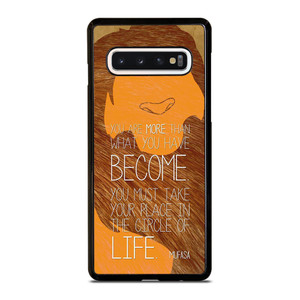 LION KING MUFASA QUOTES Samsung Galaxy S10 Case Cover