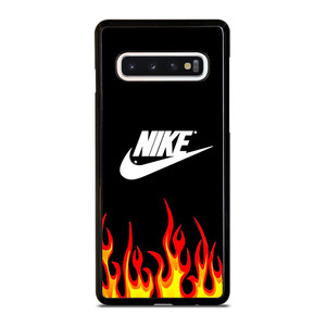 NIKE SWOOSH IN FLAMES Samsung Galaxy S10 Case Cover