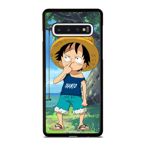 ONE PIECE LUFFY KID Samsung Galaxy S10 Case Cover