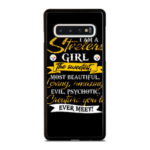 PITTSBURGH STEELERS GIRL FANS Samsung Galaxy S10 Case Cover PITTSBURGH STEELERS GIRL FANS Samsung Galaxy S10 Case Cover