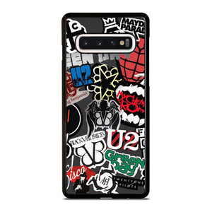PUNK ROCK BAND COLLAGE Samsung Galaxy S10 Case Cover