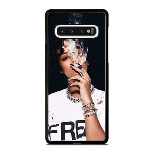 RIHANNA SMOKING Samsung Galaxy S10 Case Cover RIHANNA SMOKING Samsung Galaxy S10 Case Cover