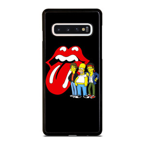 ROLLING STONES BART SIMPSON Samsung Galaxy S10 Case Cover