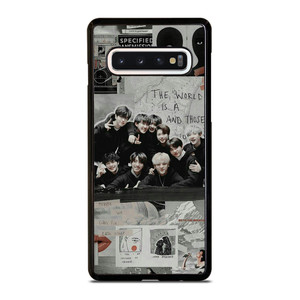 STRAY KIDS BOY BAND COLLAGE Samsung Galaxy S10 Case Cover