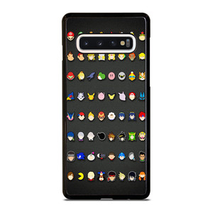 SUPER SMASH BROS ALL ICON Samsung Galaxy S10 Case Cover