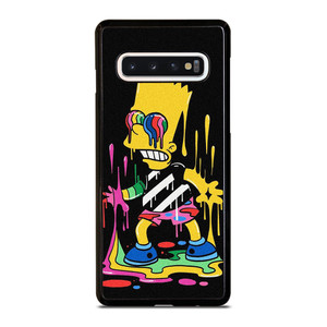 THE SIMPSONS TRIPPY ART Samsung Galaxy S10 Case Cover THE SIMPSONS TRIPPY ART Samsung Galaxy S10 Case Cover