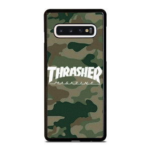 THRASHER SKATEBOARD CAMO Samsung Galaxy S10 Case Cover
