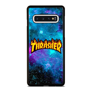 THRASHER SKATEBOARD NEBULA Samsung Galaxy S10 Case Cover