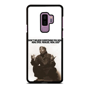 2PAC TUPAC SHAKUR RAPPER QUOTES Samsung Galaxy S9 Plus Case Cover