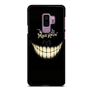 CHESIRE CAT ALICE IN WONDERLAND MAD HERE Samsung Galaxy S9 Plus Case Cover CHESIRE CAT ALICE IN WONDERLAND MAD HERE Samsung Galaxy S9 Plus Case Cover