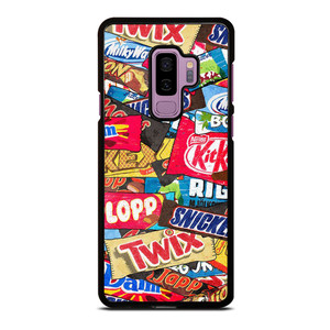 CHOCOLATE WAFER SNACK COLLAGE Samsung Galaxy S9 Plus Case Cover