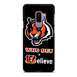 CINCINNATI BENGALS FOOTBALL WHO DEY Samsung Galaxy S9 Plus Case Cover