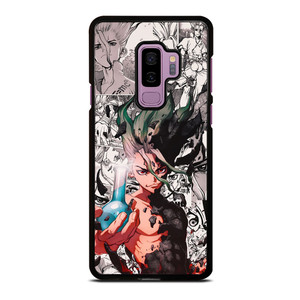 DR STONE ANIME BLACK WHITE Samsung Galaxy S9 Plus Case Cover