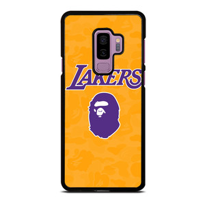 LOS ANGELES LAKERS X BAPE CAMO Samsung Galaxy S9 Plus Case Cover