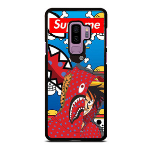 LUFFY ONE PIECE SUPREME BAPE Samsung Galaxy S9 Plus Case Cover LUFFY ONE PIECE SUPREME BAPE Samsung Galaxy S9 Plus Case Cover
