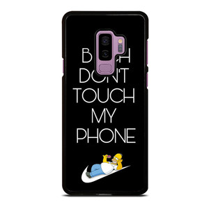 NIKE HOMER SIMPSON DONT TOUCH MY PHONE Samsung Galaxy S9 Plus Case Cover
