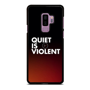 TWENTY ONE PILOTS QUIET IS VIOLENT Samsung Galaxy S9 Plus Case Cover TWENTY ONE PILOTS QUIET IS VIOLENT Samsung Galaxy S9 Plus Case Cover