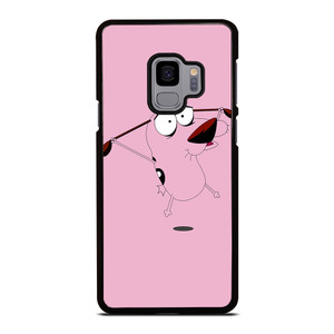 COURAGE THE COWARDLY DOG FLAT Samsung Galaxy S9 Case Cover