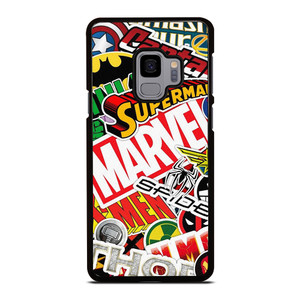 DC MARVEL SUPERHERO COLLAGE Samsung Galaxy S9 Case Cover DC MARVEL SUPERHERO COLLAGE Samsung Galaxy S9 Case Cover