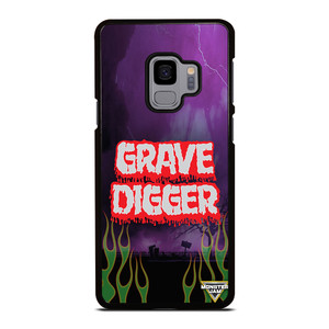 GRAVE DIGGER MONSTER TRUCK Samsung Galaxy S9 Case Cover GRAVE DIGGER MONSTER TRUCK Samsung Galaxy S9 Case Cover