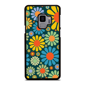 HIPPIE FLOWER PATTERN Samsung Galaxy S9 Case Cover