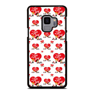 I LOVE LUCY CARTOON PATTERN Samsung Galaxy S9 Case Cover I LOVE LUCY CARTOON PATTERN Samsung Galaxy S9 Case Cover