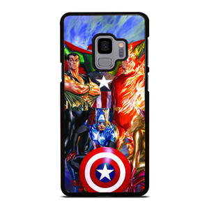 JUSTICE LEAGUE ALEX ROSS Samsung Galaxy S9 Case Cover JUSTICE LEAGUE ALEX ROSS Samsung Galaxy S9 Case Cover