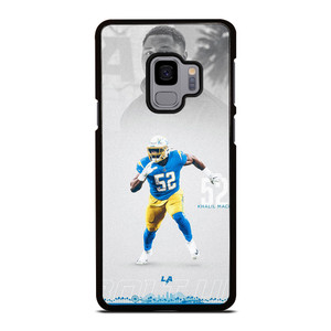 KHALIL MACK LOS ANGELES CHARGERS NFL Samsung Galaxy S9 Case Cover KHALIL MACK LOS ANGELES CHARGERS NFL Samsung Galaxy S9 Case Cover