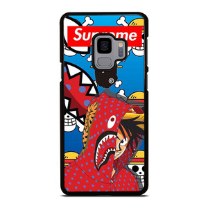 LUFFY ONE PIECE SUPREME BAPE Samsung Galaxy S9 Case Cover