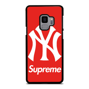 NEW YORK YANKEES X SUPREME RED Samsung Galaxy S9 Case Cover