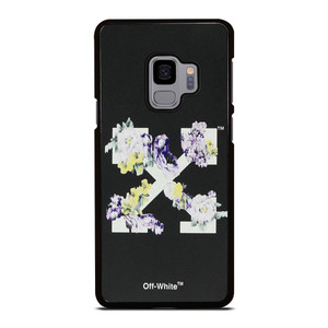 OFF WHITE FLORAL LOGO Samsung Galaxy S9 Case Cover