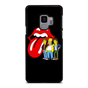 ROLLING STONES BART SIMPSON Samsung Galaxy S9 Case Cover