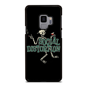 SOCIAL DISTORTION SKULL ART Samsung Galaxy S9 Case Cover