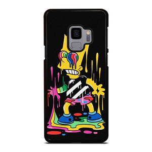THE SIMPSONS TRIPPY ART Samsung Galaxy S9 Case Cover