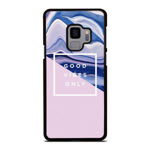 TUMBLR GOOD VIBES ONLY PINK MARBLE Samsung Galaxy S9 Case Cover TUMBLR GOOD VIBES ONLY PINK MARBLE Samsung Galaxy S9 Case Cover