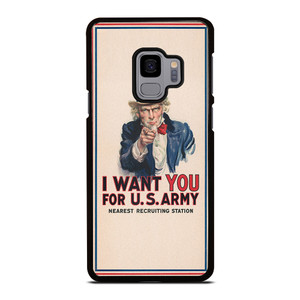 UNCLE SAM UNITED STATES ARMY Samsung Galaxy S9 Case Cover UNCLE SAM UNITED STATES ARMY Samsung Galaxy S9 Case Cover