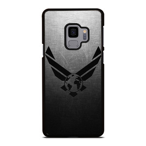 USAF UNITED STATES AIR FORCES LOGO METAL Samsung Galaxy S9 Case Cover