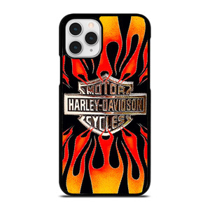 HARLAY DAVIDSON MOTOR FIRE LOGO iPhone 11 Pro Case Cover HARLAY DAVIDSON MOTOR FIRE LOGO iPhone 11 Pro Case Cover