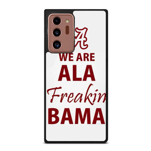 ALABAMA CRIMSON TIDE FOOTBALL FREAK Samsung Galaxy Note 20 Ultra Case Cover ALABAMA CRIMSON TIDE FOOTBALL FREAK Samsung Galaxy Note 20 Ultra Case Cover