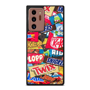 CHOCOLATE WAFER SNACK COLLAGE Samsung Galaxy Note 20 Ultra Case Cover